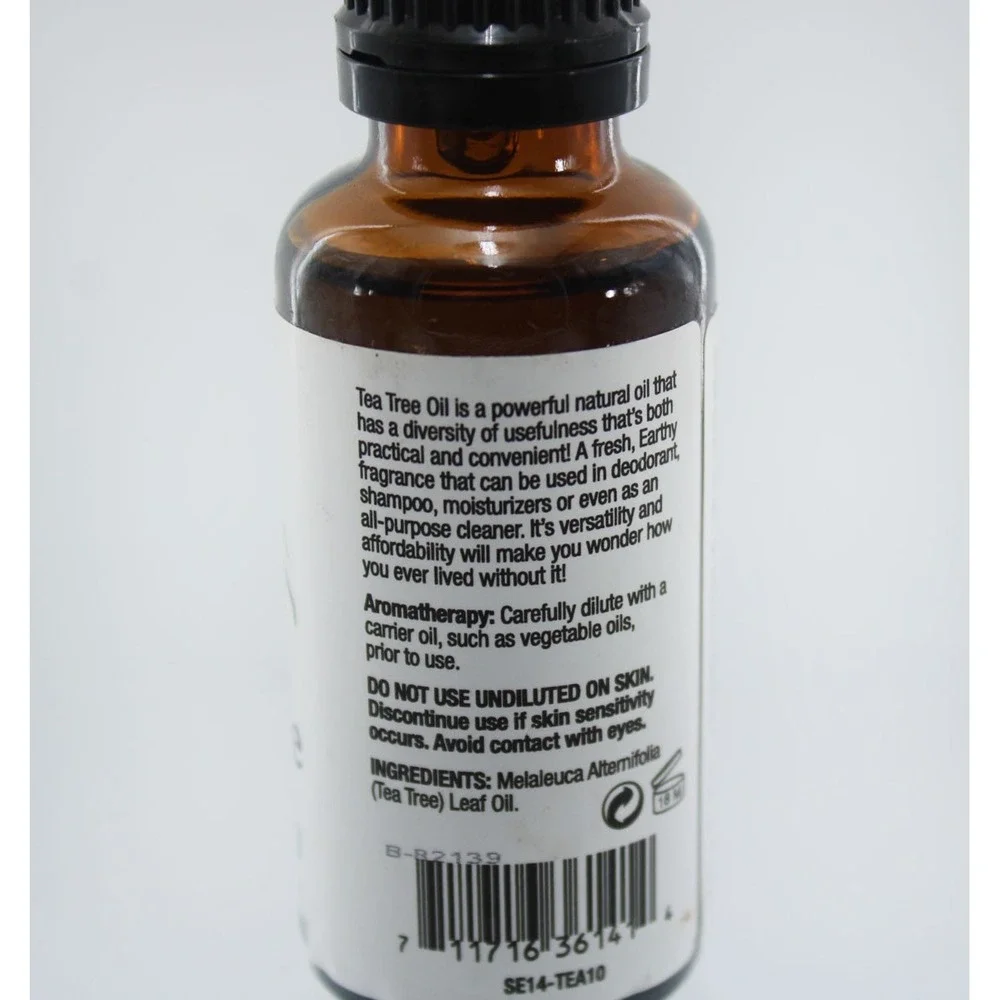 4 Pack Difeel 100% Pure Tea Tree Essential Oil 1 fl oz SE14-TEA10 Aromatherapy
